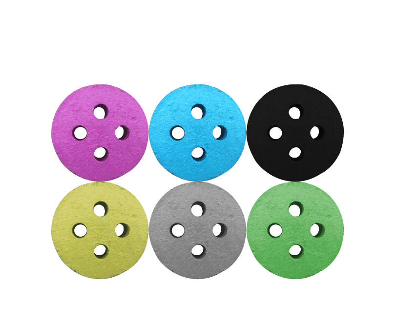 50mm Colored Perforated Quick-Burning Fruit Charcoal